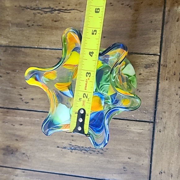 Colorful glass vase - Picture 6 of 7